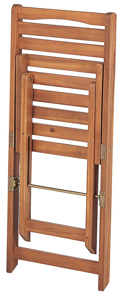 Set bistrot da giardino in legno di acacia LENOLA Beliani