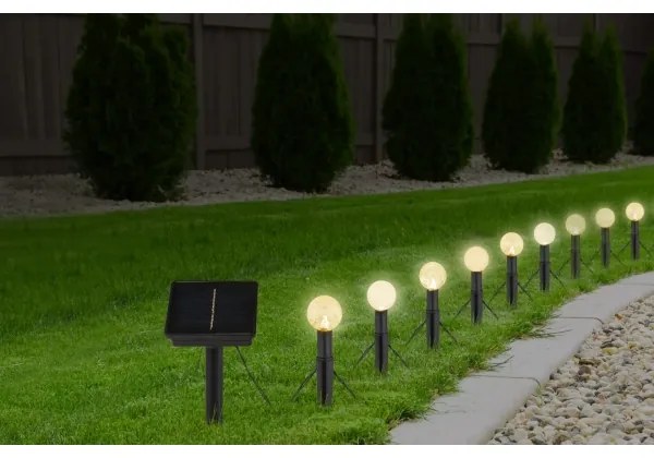 Globo 36352-20 - LED RGB Solare catena 20xLED/0,06W/3V 770 cm IP44