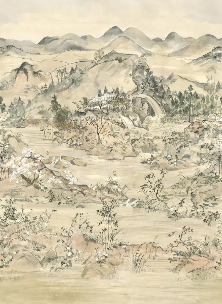Cole & Son Carta da parati Japanese Chinoiserie - Orchid
