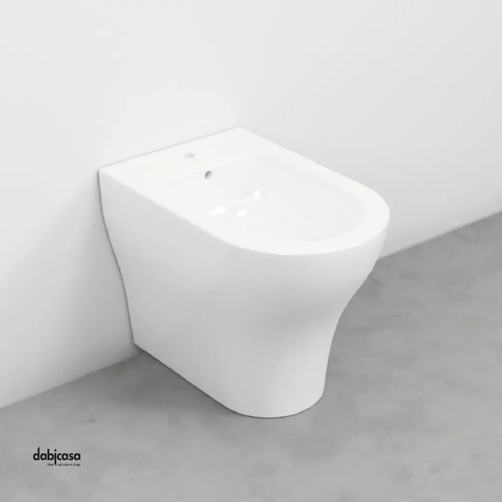 Ceramica Cielo "Enjoy" Bidet Terra Filomuro Bianco Lucido