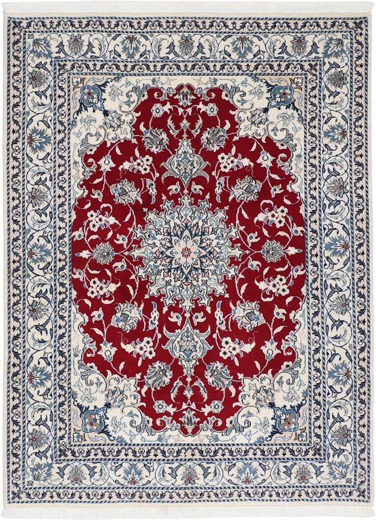Nain Tappeto 200 x 150 (Iran) Annodato A Mano