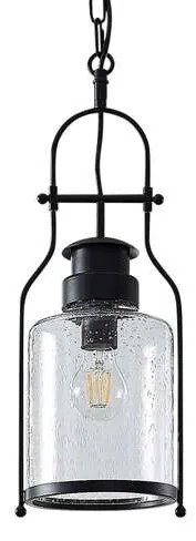 Lindby - Rozalie Lampada a Sospensione Clear/Black Lindby