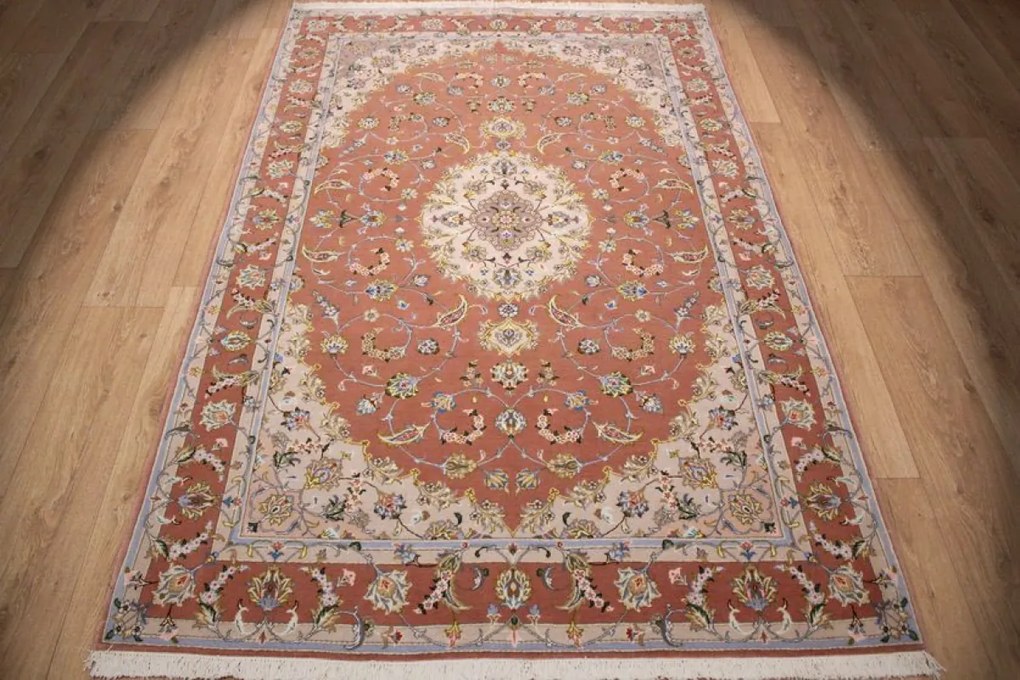 Kashan Tappeto persiano 140x220 (Iran) Annodato A Mano