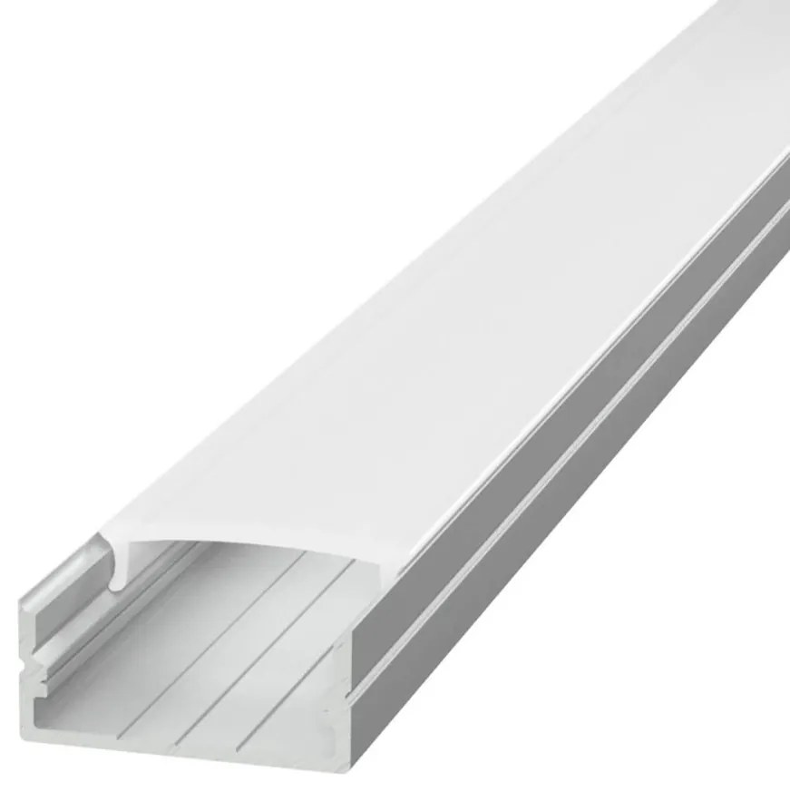 Profilo Slim per Doppia striscia LED 1m e 2m Variante Lunghezza Profilo 2 metro
