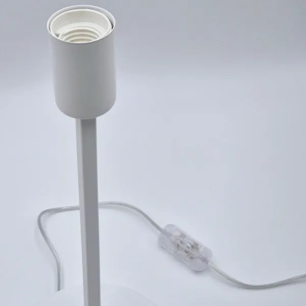 Lampada da tavolo ASTRID 1xE27/60W/230V bianco
