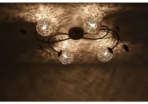 Paul Neuhaus 6395-48 - Lampadario a plafone GRETA 4xG9/40W/230V