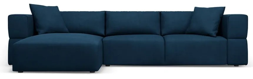 Divano angolare blu, angolo sinistro Esther - Milo Casa