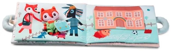 Lilliputiens - Libro tessile Buongiorno Volpe Alice