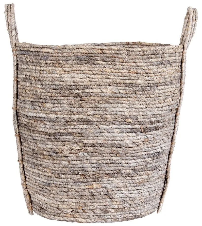 Cestino grigio in foglie di mais Udine - House Nordic