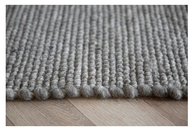 Tappeto in lana grigio 400x300 cm Auckland - Rowico