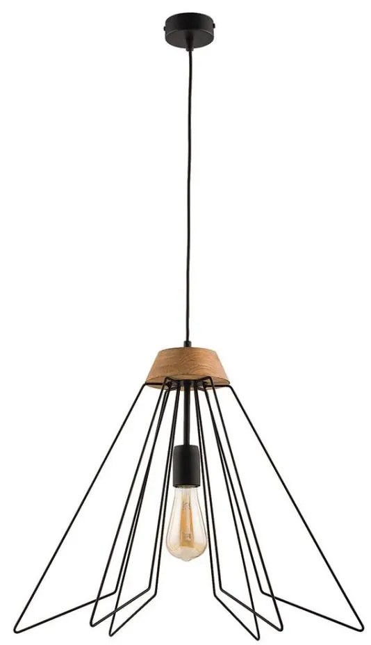 Jupiter 1659 - Lampadario a sospensione con filo FIL 1xE27/60W/230V