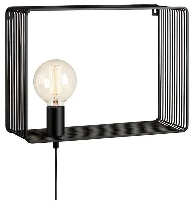 Markslöjd 107814 - Applique SHELF 1xE27/60W/230V