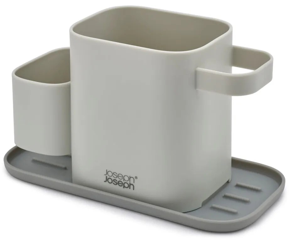 Scaffale in plastica grigia per detersivi Duo - Joseph Joseph