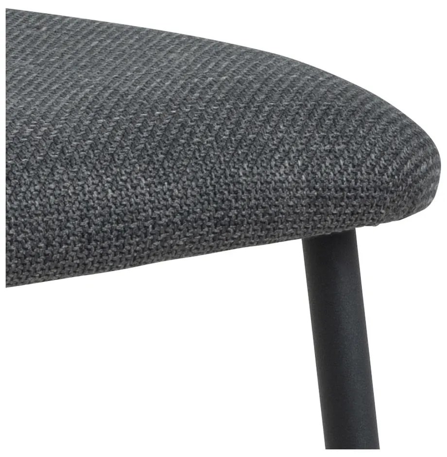 Sedie da pranzo antracite in set da 2 Denise - Actona