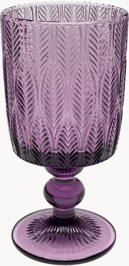 Set di 6 bicchieri da vino Fogli