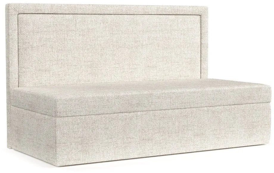 Letto singolo imbottito crema 90x200 cm Scala - Maison de Rêve