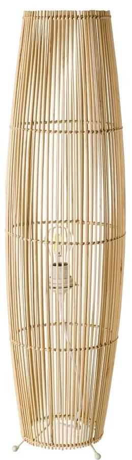 Lampada da terra in colore naturale con paralume in bambù (altezza 88 cm) Natural Way - Casa Selección