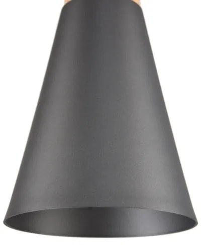 Maytoni P359-PL-140-C-Lampadario a sospensione con filo BICONES 1xE27/60W/230V diametro 14cm grigio/beige