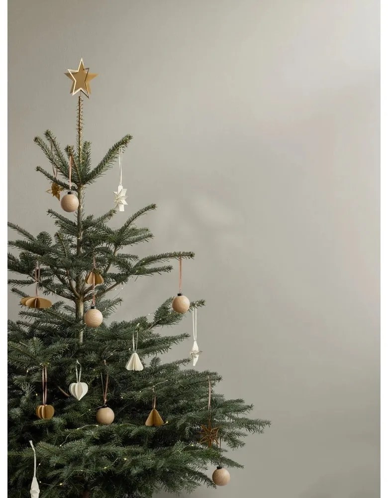 Decorazioni per albero di natale in set in carta 4 pz 6,5 cm Kazary – Blomus