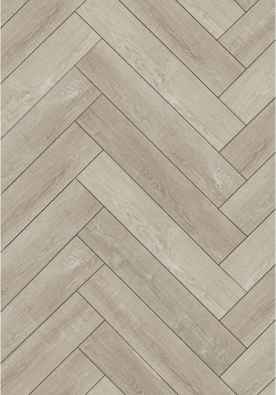 Mexen Parker pannelli vinilici a spina di pesce 635 x 127 mm SPC 6,5 mm, sottostrato IPEX 1,5 mm, 4 V-Fuga, Rovere