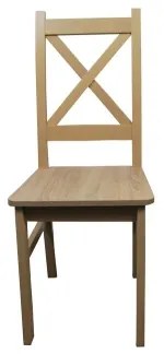 Sedia da pranzo NATE rovere Sonoma