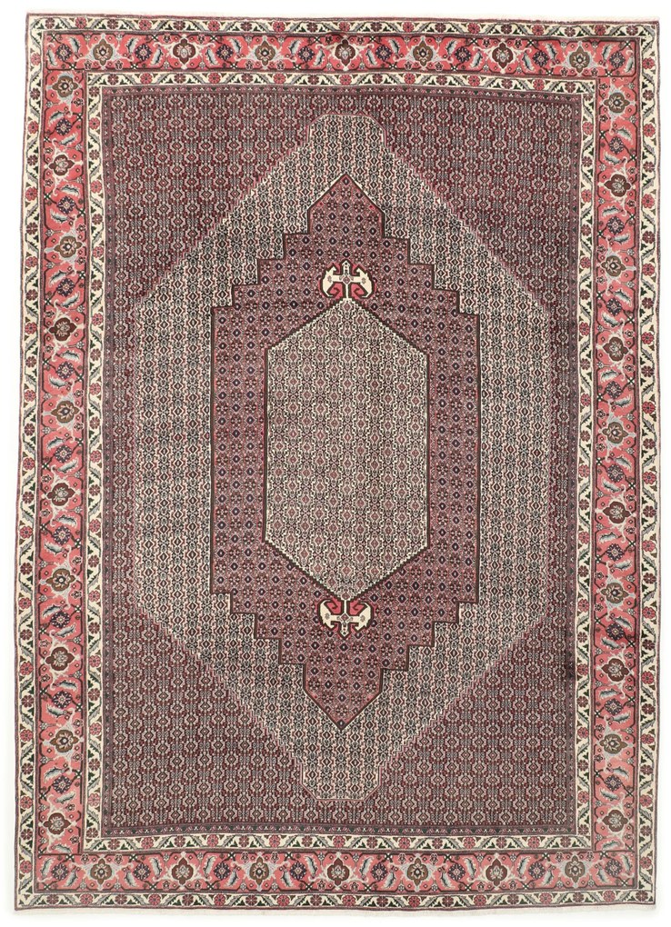 Senneh Tappeto 350x250 (Iran) Annodato A Mano