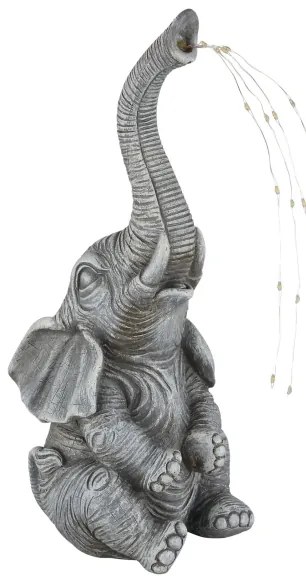 Globo 33884 - Decorazione solare a LED 20xLED/0,02W/3V IP44 elefante