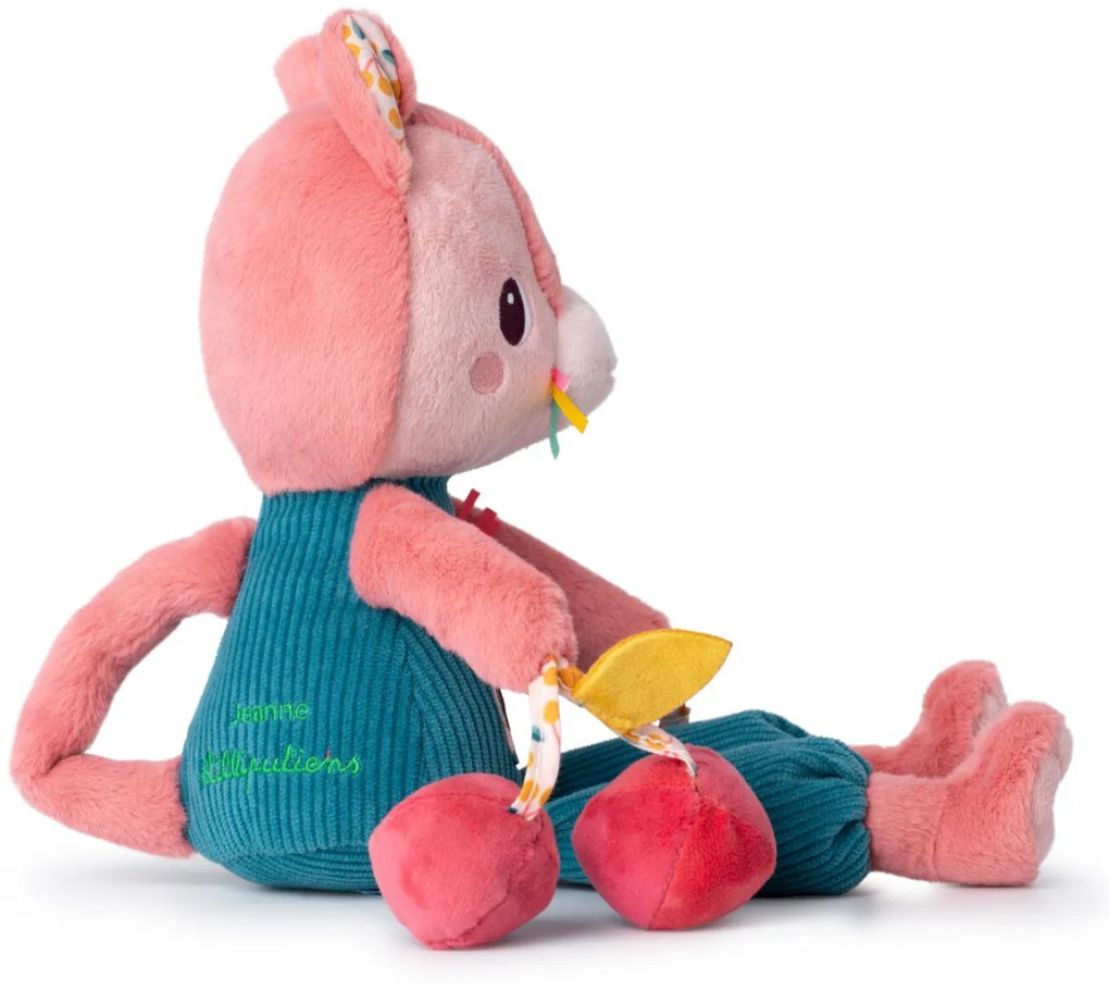 Lilliputiens - Giocattolo di stoffa con attività - Jeanne la gattina