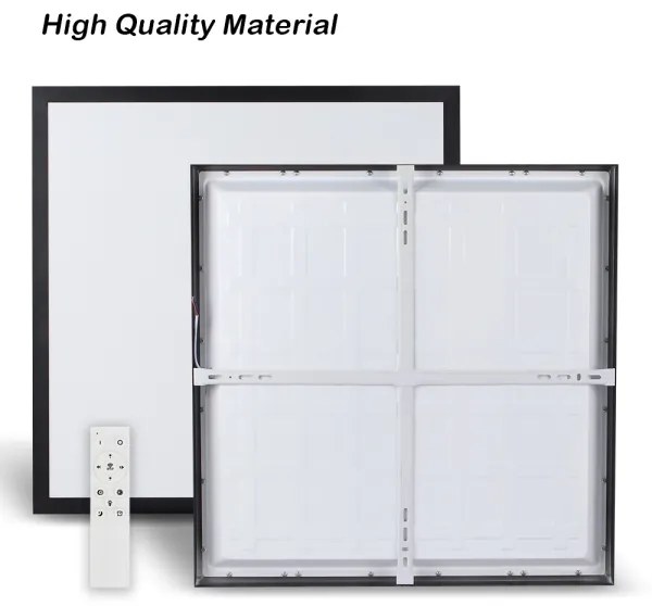 Brilagi-LED Lampada da Bagno Dimmerabile FRAME SMART LED/50W/230V IP44 Nera + Telecomando