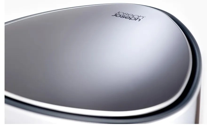 Pattumiera in plastica argentata 5 l Luxe - Joseph Joseph