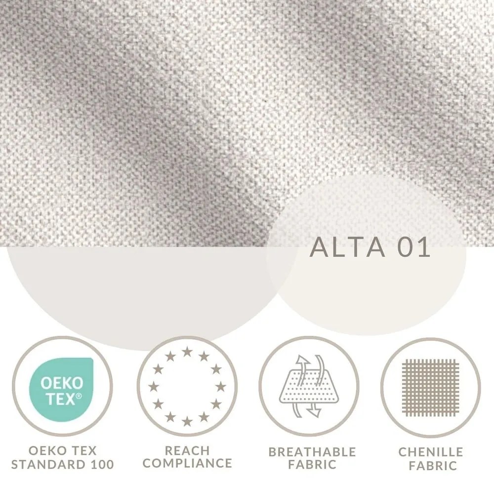 Letto boxspring crema con spazio contenitivo 160x200 cm Monpelli - Maison de Rêve