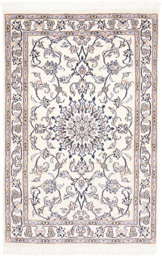 Nain Tappeto 100 x 150 (Iran) Annodato A Mano