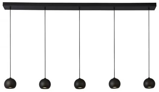 Eindhoven 5lt bar pendant - metallo nero sabbia