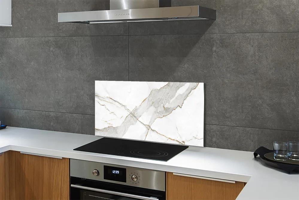 Pannello paraschizzi cucina Macchie di pietra di marmo 100x50 cm