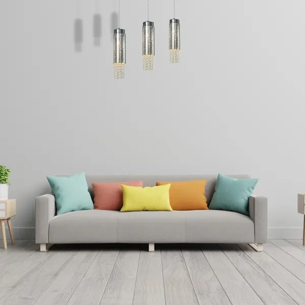 Lampadario a sospensione con filo MOONLIGHT 3xE14/40W/230V