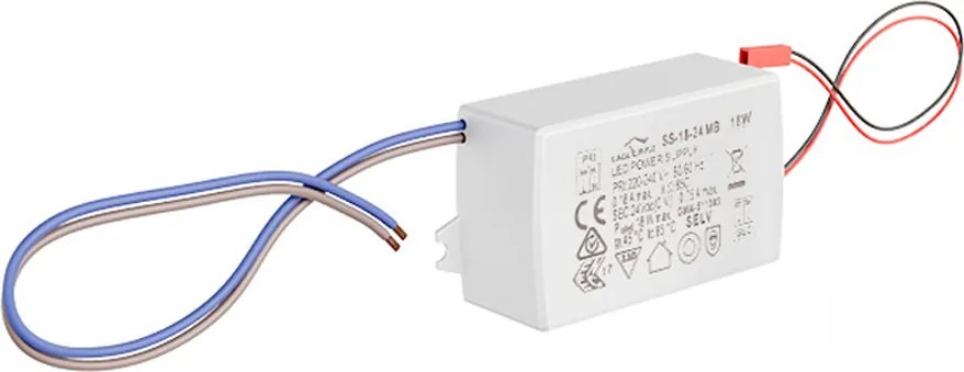 Plafoniera LED 14.5W Tonda Ø450mm Luna Crescente in Gesso