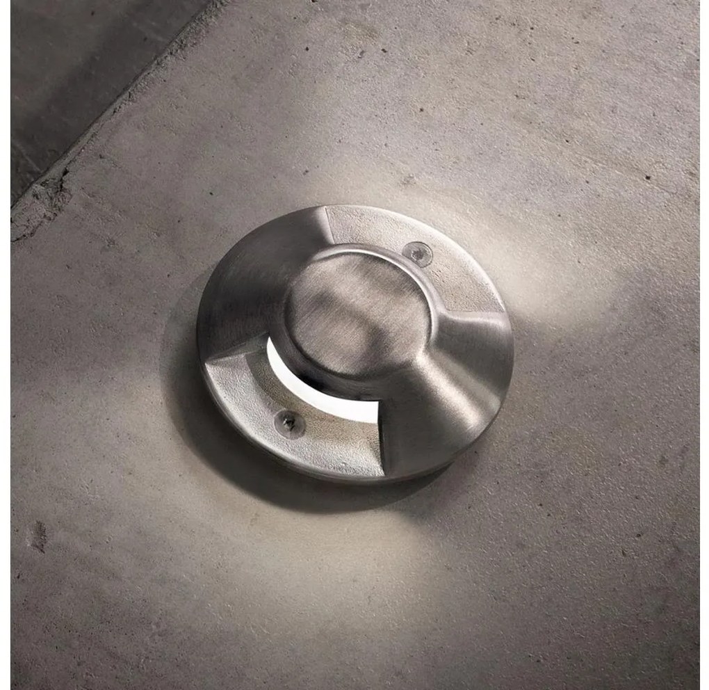 Ideal Lux - Lampada LED segnapasso ROCKET LED/3W/230V CRI 90 IP65 cromo opaco