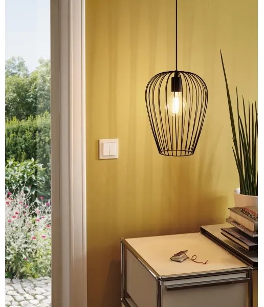 Eglo 49472 - Lampadario NEWTOWN 1xE27/60W/230V