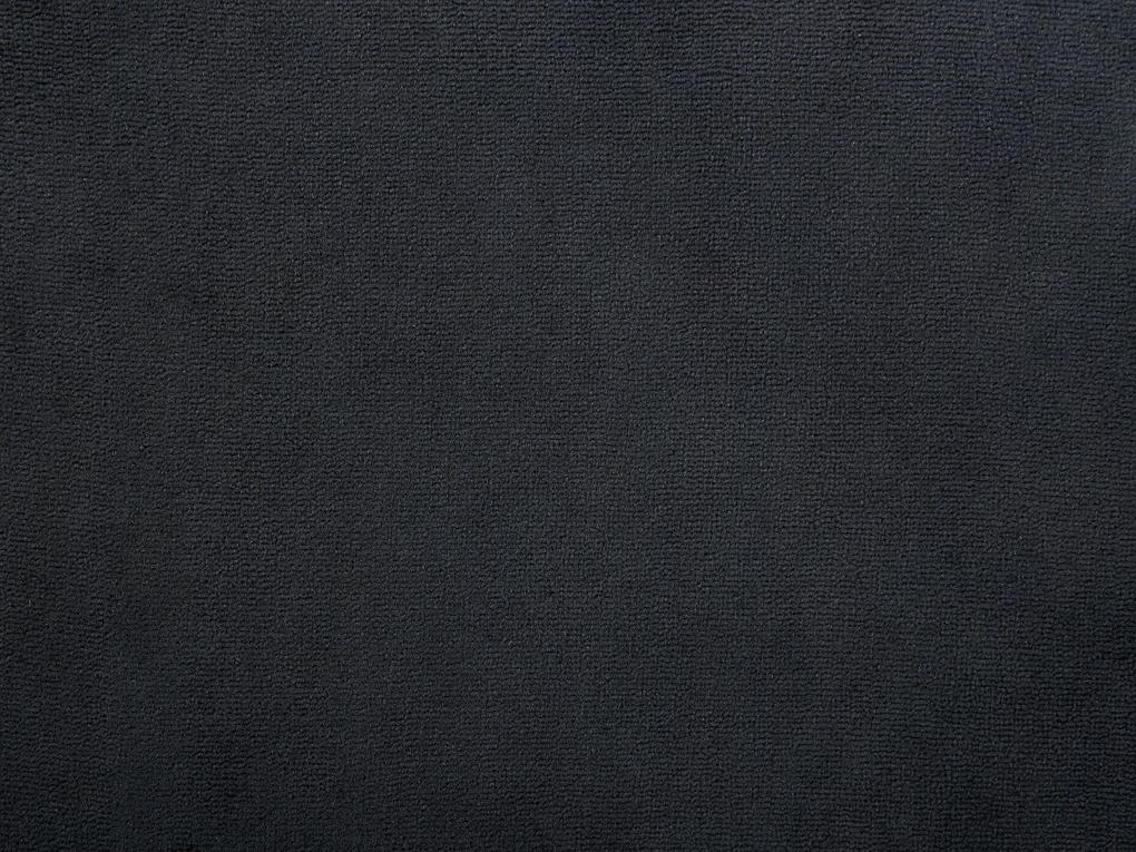 Coperta plaid nero 150 x 200 cm BAYBURT Beliani