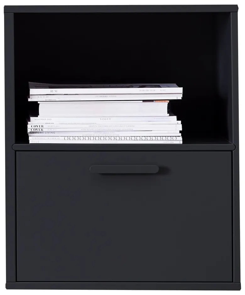Comodino nero a parete Keep by Hammel - Hammel Furniture