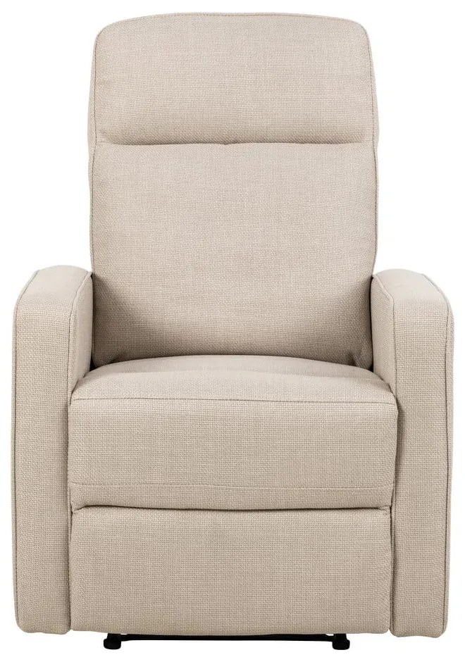 Poltrona relax beige Asila - Actona