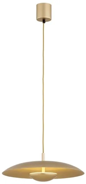 Argon 8869 - Lampadario a sospensione su cavo BOLTON LED/12,5W/230V 3000K dorato