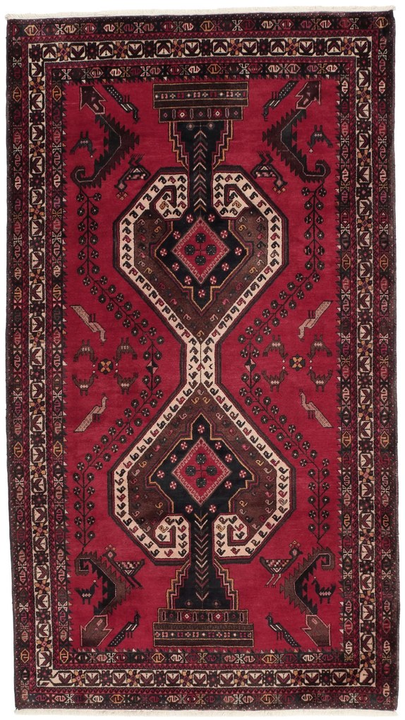 Sirjan Tappeto persiano 160 x 290 Rosso (Iran) Annodato A Mano