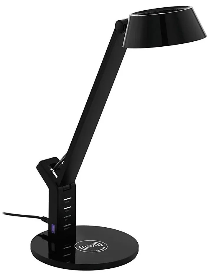 Eglo 99832 - Lampada da tavolo LED dimmerabile touch BANDERALO LED/4,8W/230V nero