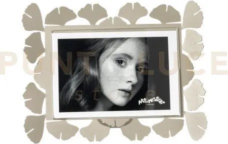 Portafoto ginkgo piccolo orizzontale sabbia