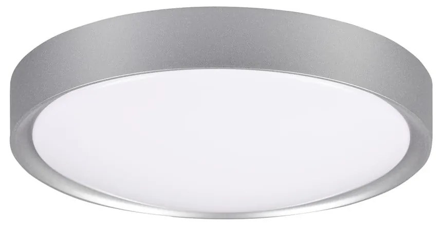 Plafoniera LED in argento ø 33 cm Clarimo - Trio
