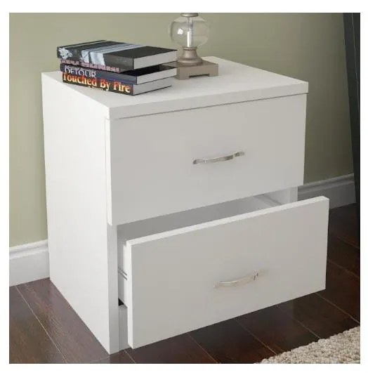 Comodino SINE 42x40 cm bianco