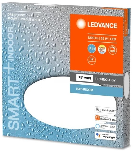 Ledvance - Lampada da bagno LED Dimmerabile DISC LED/25W/230V Wi-Fi IP44