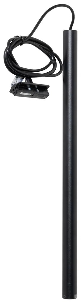 Lampada a sospensione nera moderna per sistema binario monofase - Iconic Frini