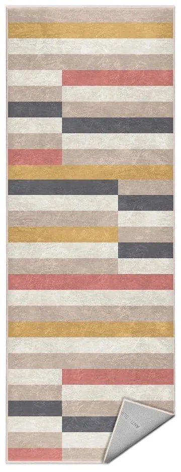 Passatoia lavabile 60x230 cm Rosy Bandas – Mila Home